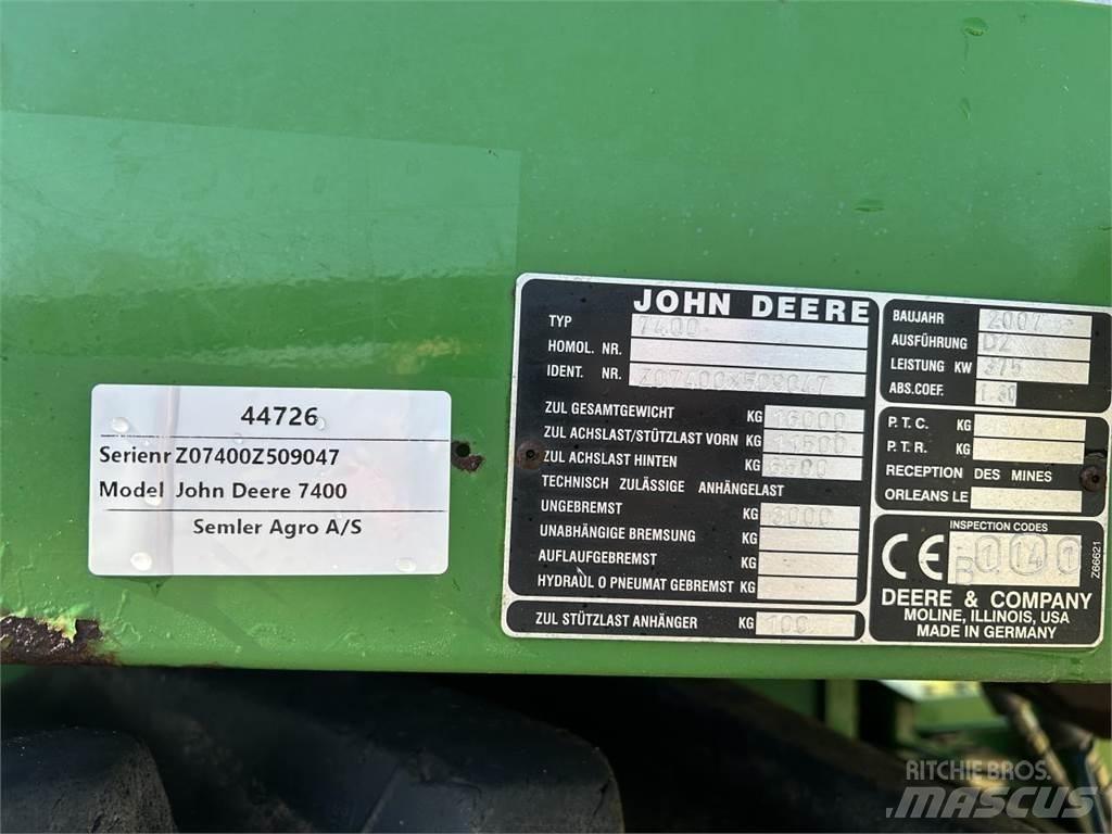John Deere 7400 Kombajny silosowe