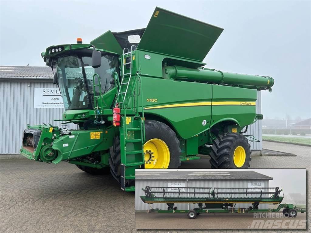 John Deere S690 Kombajny zbożowe