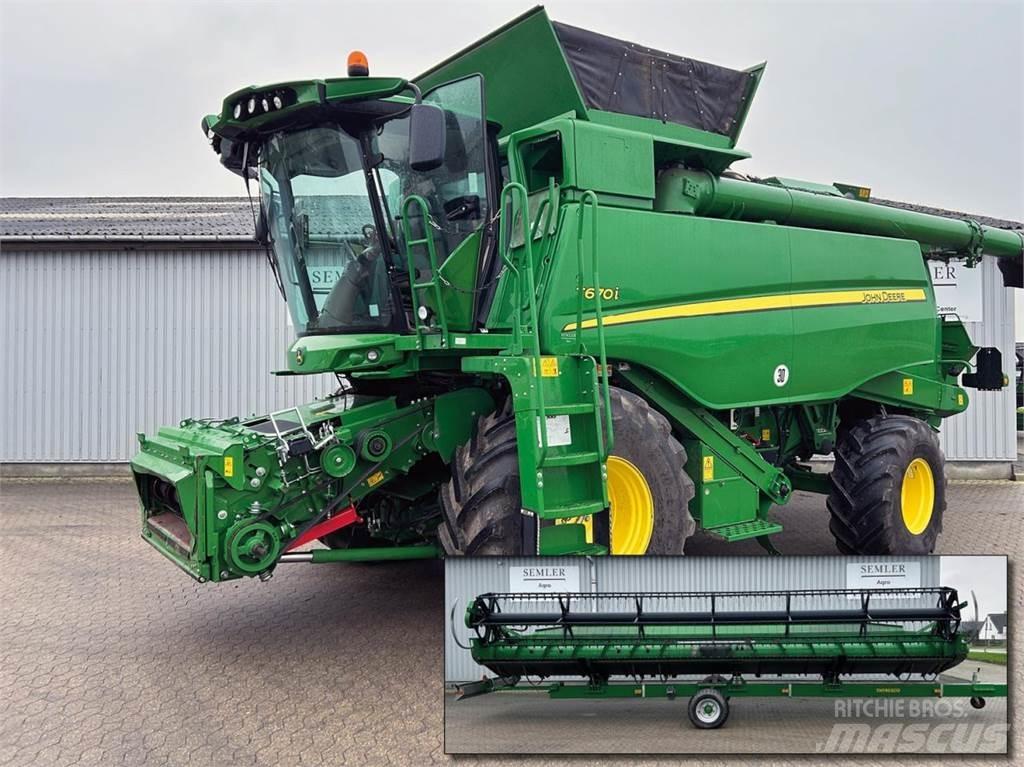 John Deere T670 Kombajny zbożowe