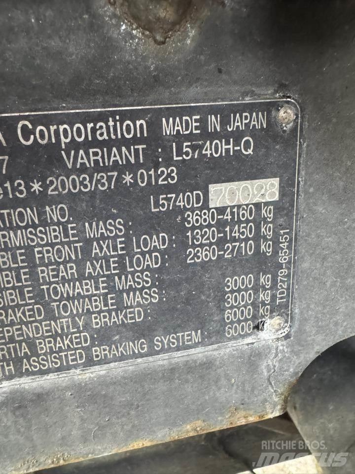 Kubota 5740 Mikrociągniki