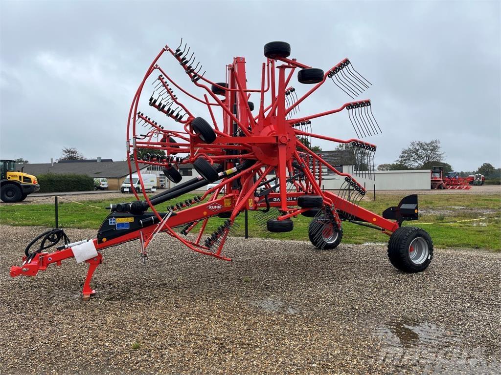 Kuhn GA9531 + Zgrabiarki i przetrząsacze