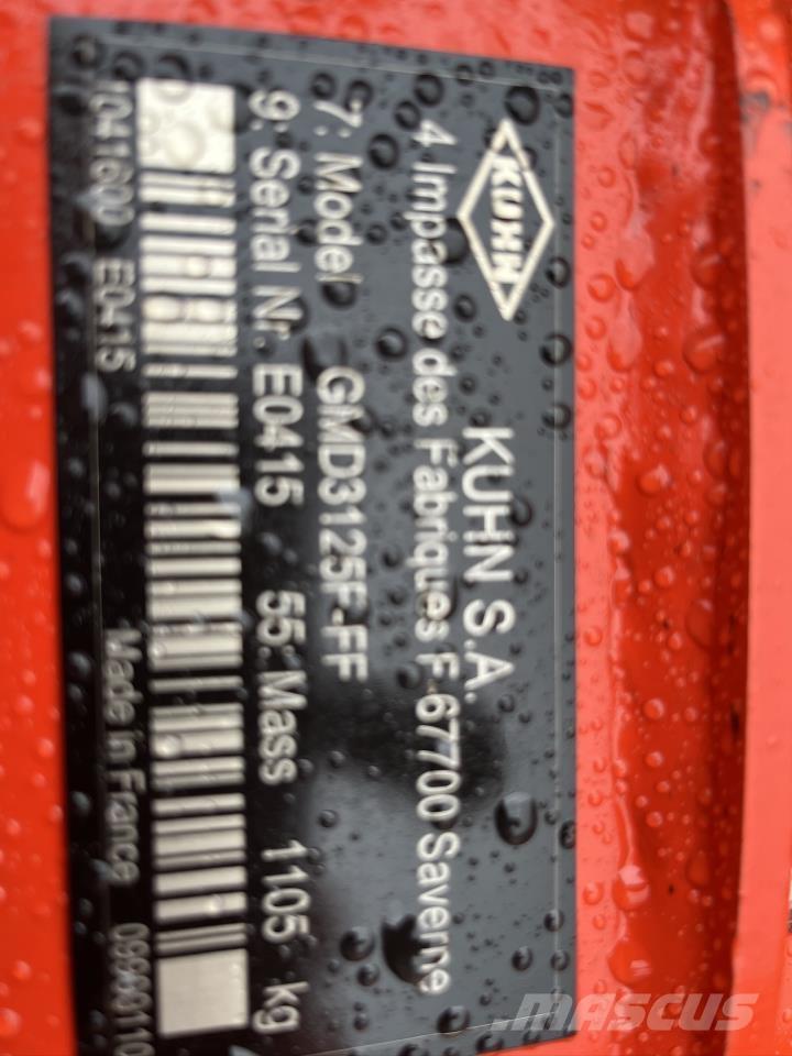 Kuhn GMD 3125 F Pokosówki