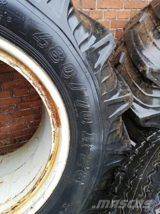 NDI 480/70R28 Opony, koła i felgi