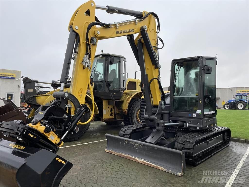 New Holland E100D Minikoparki