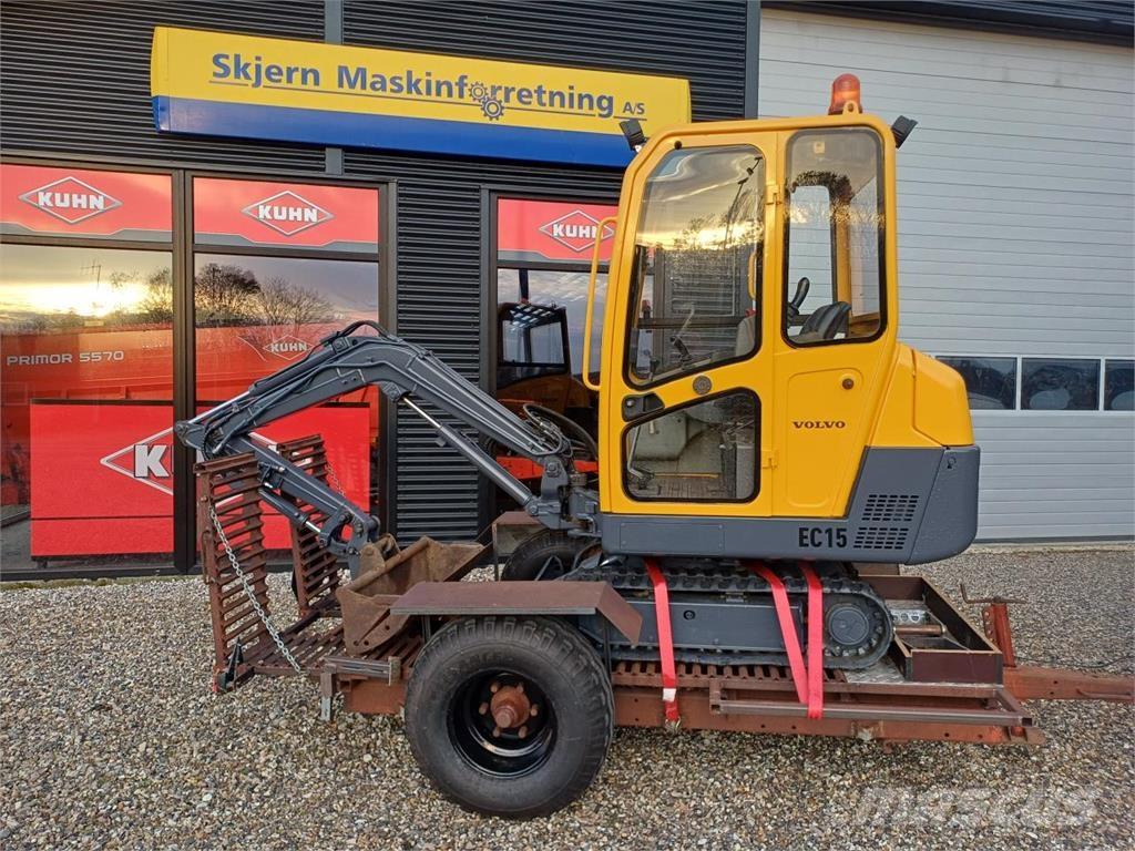 Volvo EC 15 Minikoparki