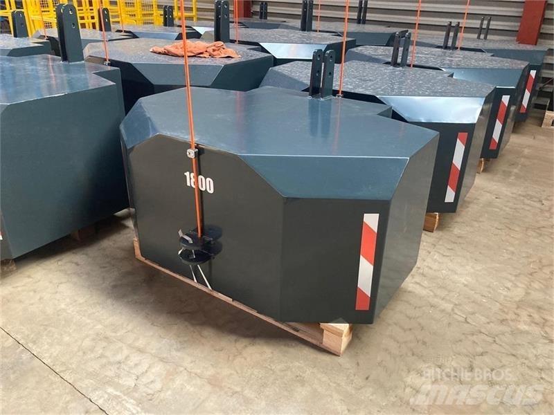  - - -  1800 KG Przednie obciążniki