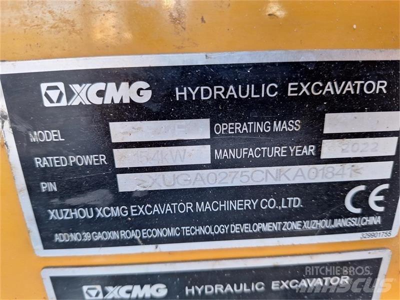 XCMG Xe27e Minikoparki