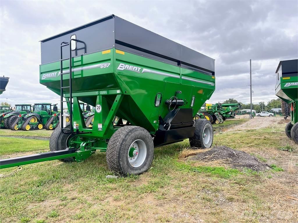 Brent 657 Przyczepy zbożowe