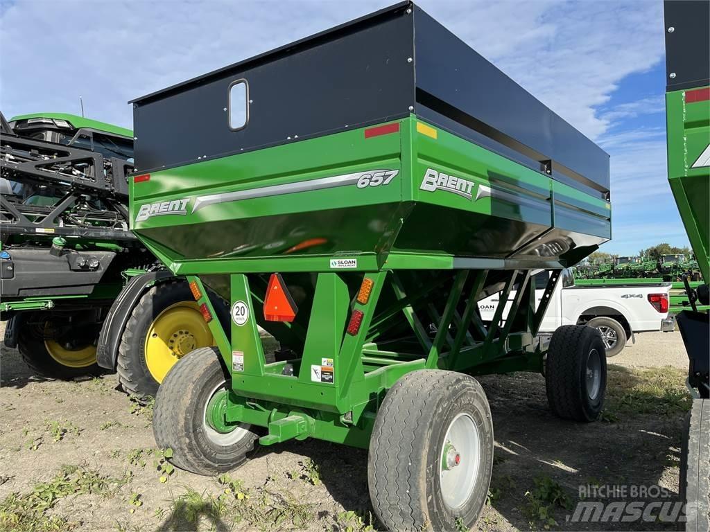 Brent 657 Przyczepy zbożowe