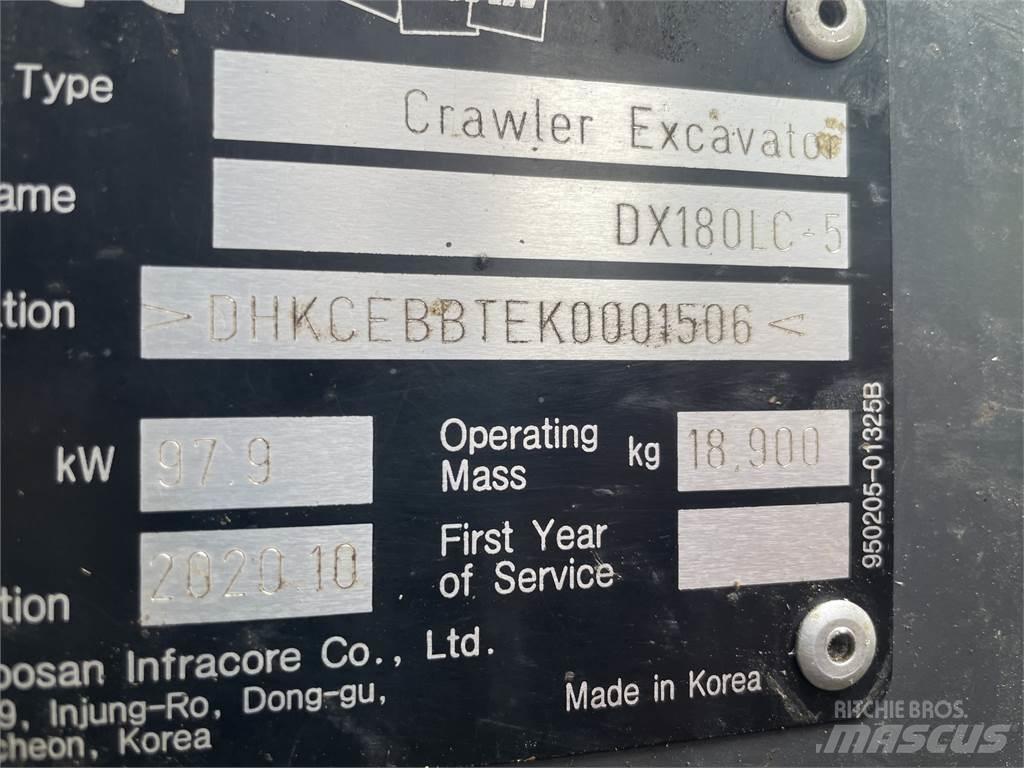 Doosan DX180LC Harwestery