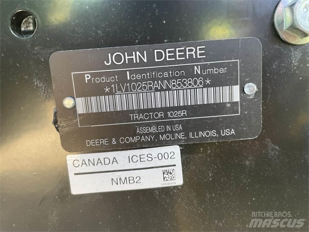 John Deere 1025R Mikrociągniki