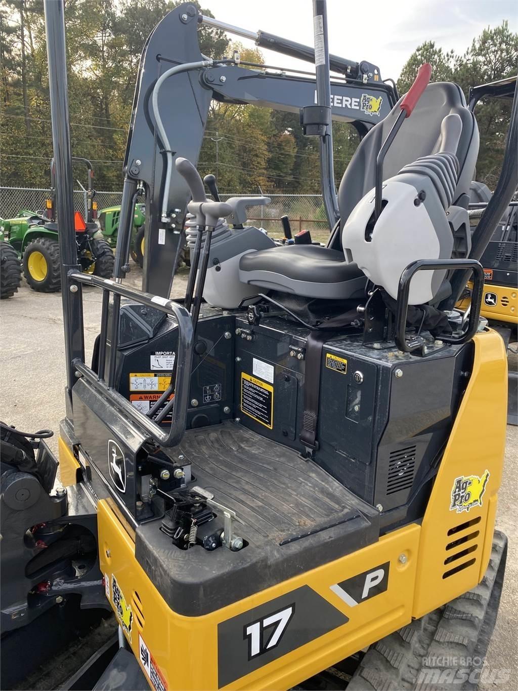 John Deere 17 P Minikoparki