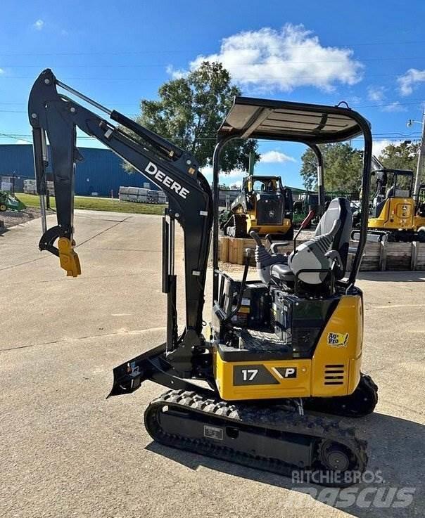 John Deere 17 P Minikoparki