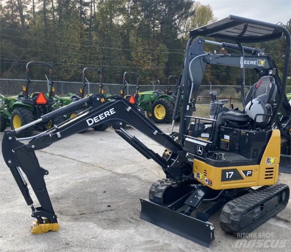 John Deere 17 P Minikoparki