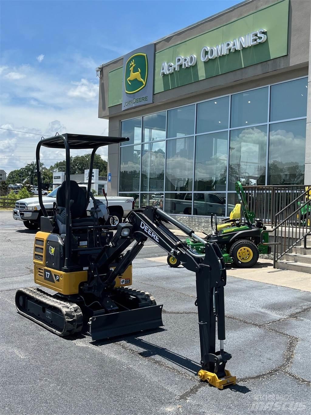 John Deere 17 P Minikoparki