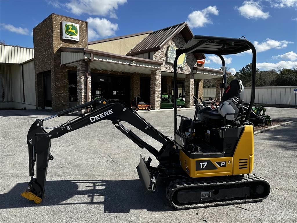 John Deere 17 P Minikoparki