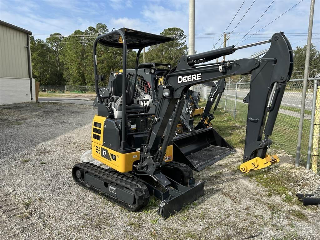 John Deere 17 P Minikoparki