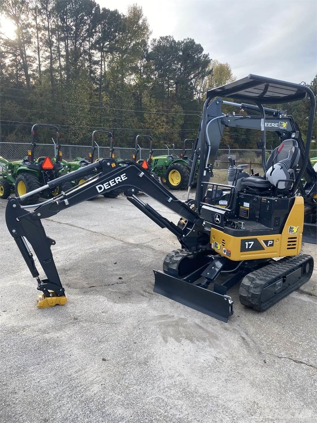 John Deere 17 P Minikoparki