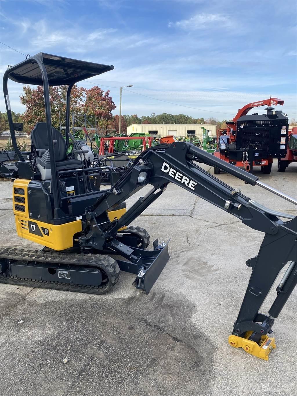 John Deere 17 P Minikoparki