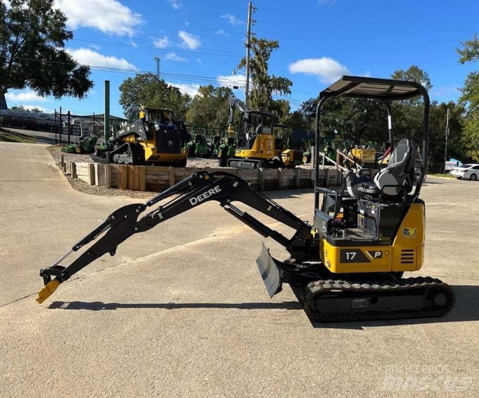 John Deere 17 P Minikoparki