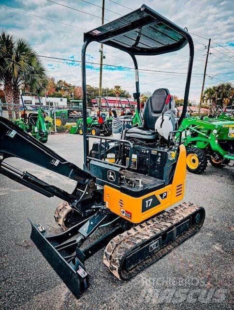 John Deere 17 P Minikoparki