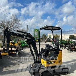 John Deere 17 P Minikoparki