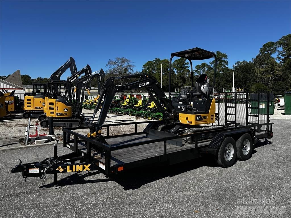 John Deere 17 P Minikoparki