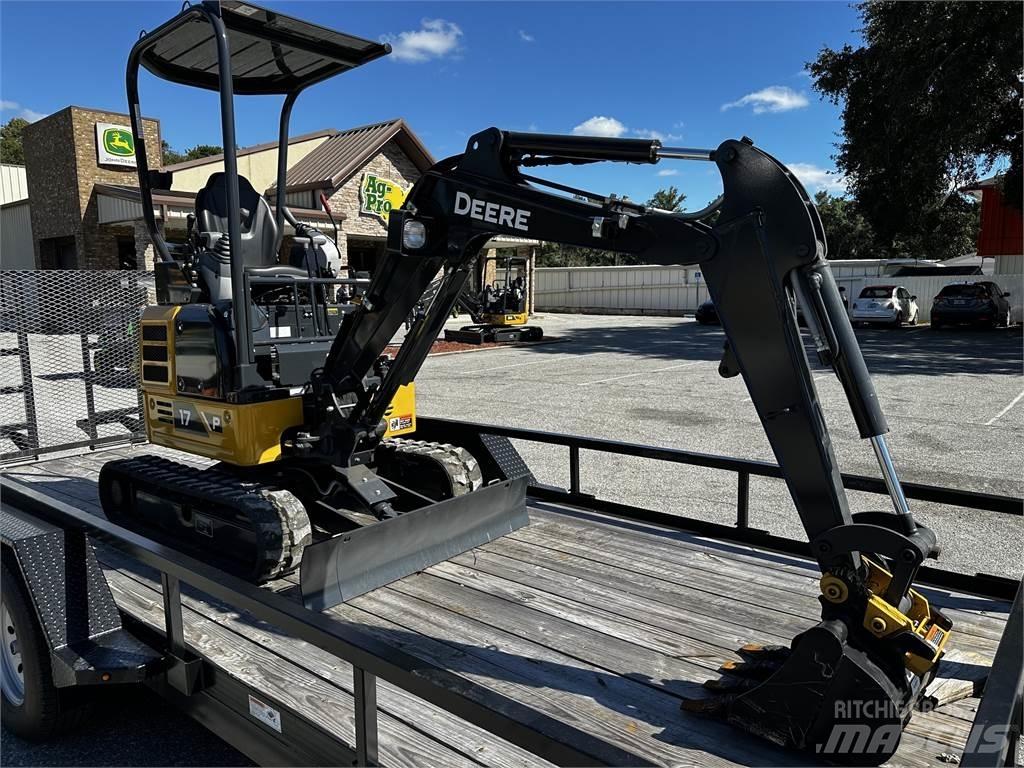 John Deere 17 P Minikoparki