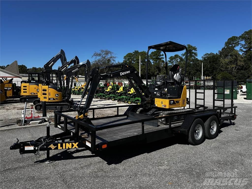 John Deere 17 P Minikoparki