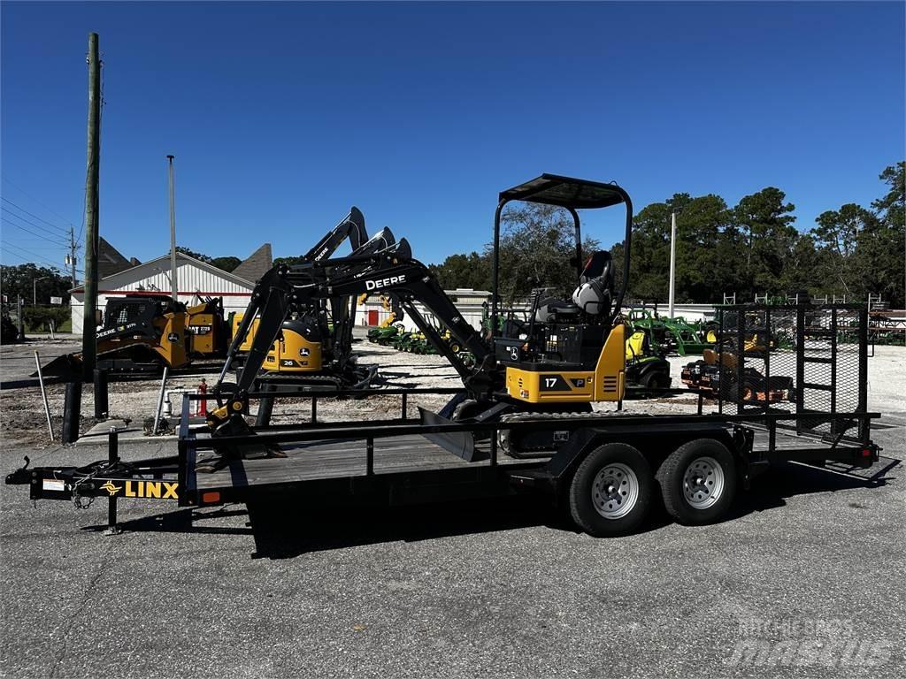John Deere 17 P Minikoparki