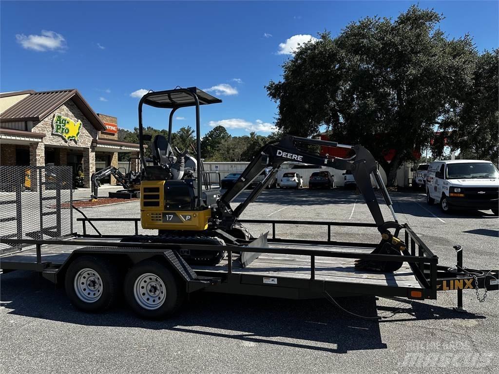 John Deere 17 P Minikoparki