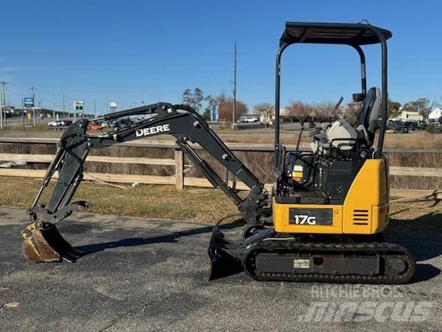 John Deere 17G Minikoparki