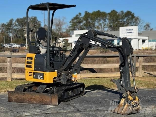 John Deere 17G Minikoparki