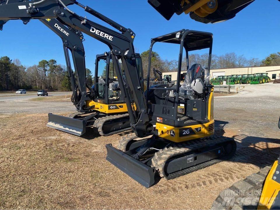 John Deere 26 P Minikoparki