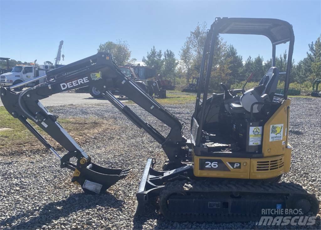 John Deere 26 P Minikoparki