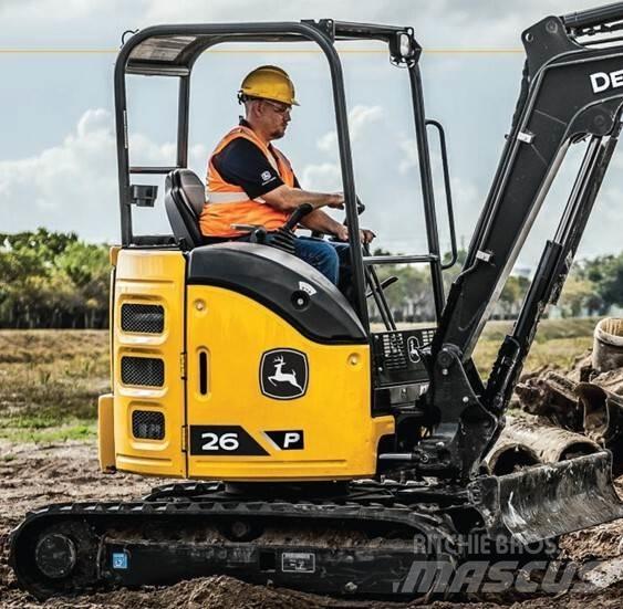 John Deere 26 P Minikoparki