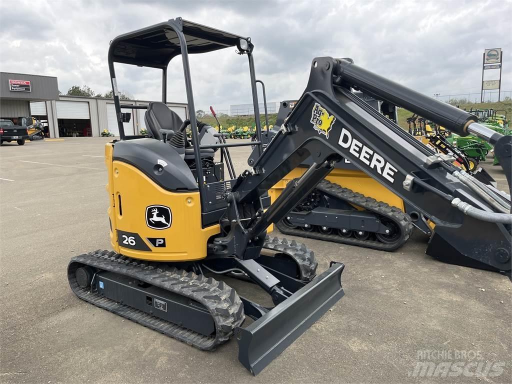 John Deere 26 P Minikoparki
