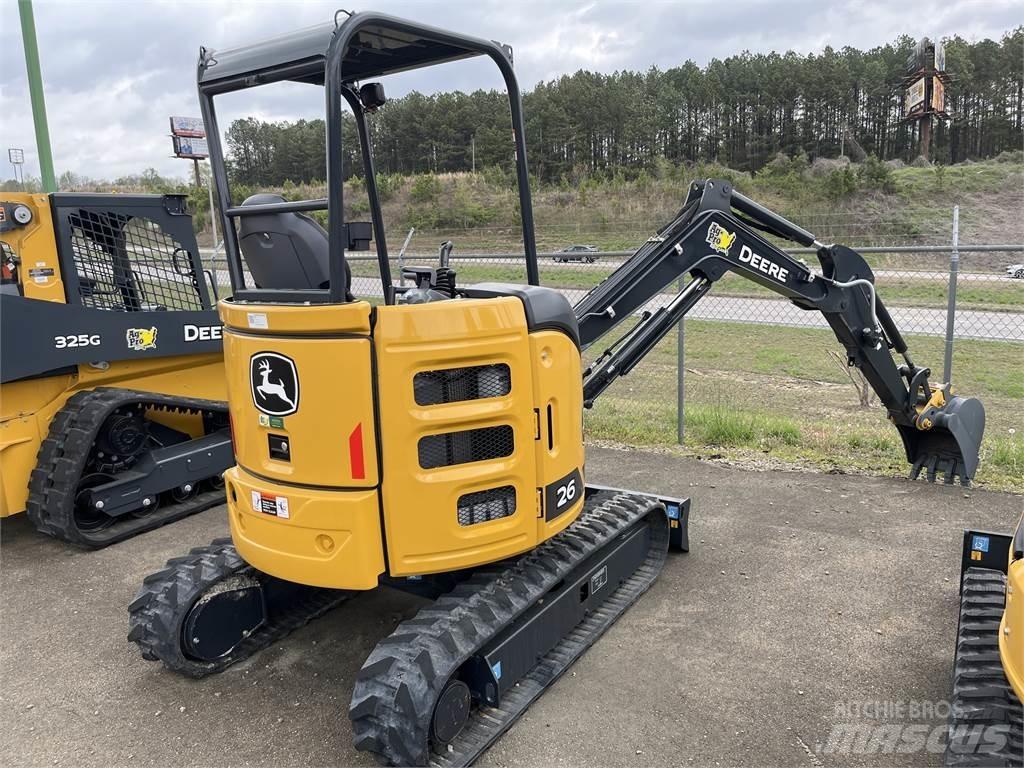 John Deere 26 P Minikoparki