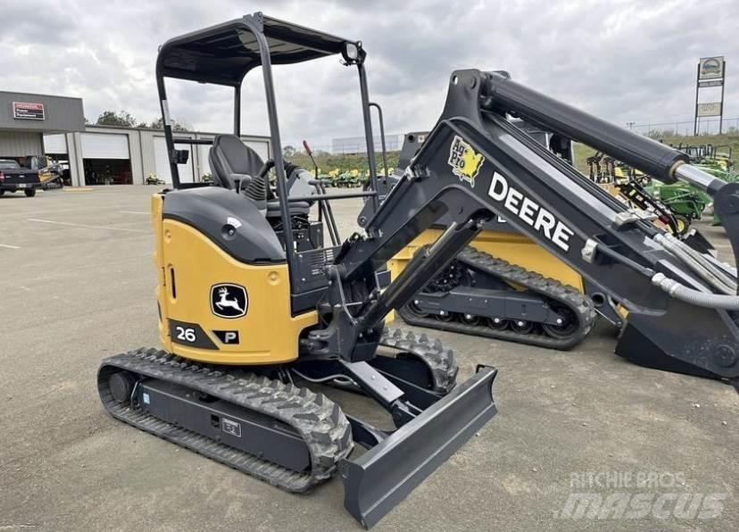 John Deere 26 P Minikoparki