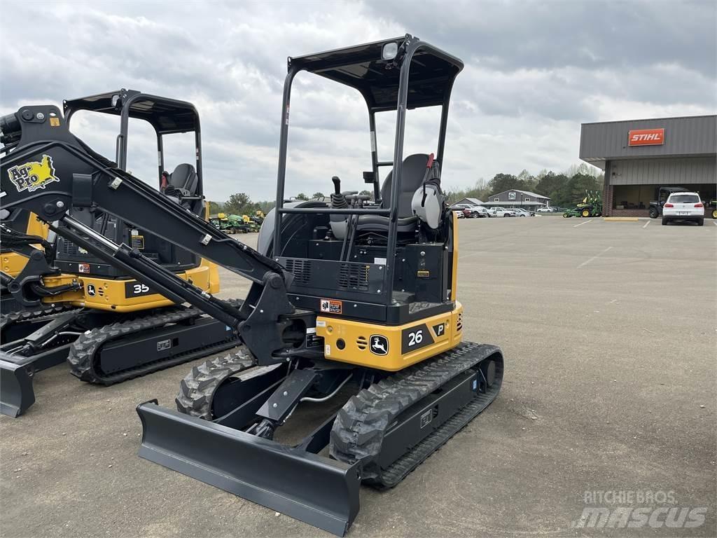 John Deere 26 P Minikoparki