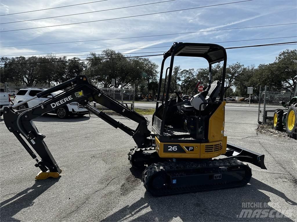 John Deere 26 P Minikoparki