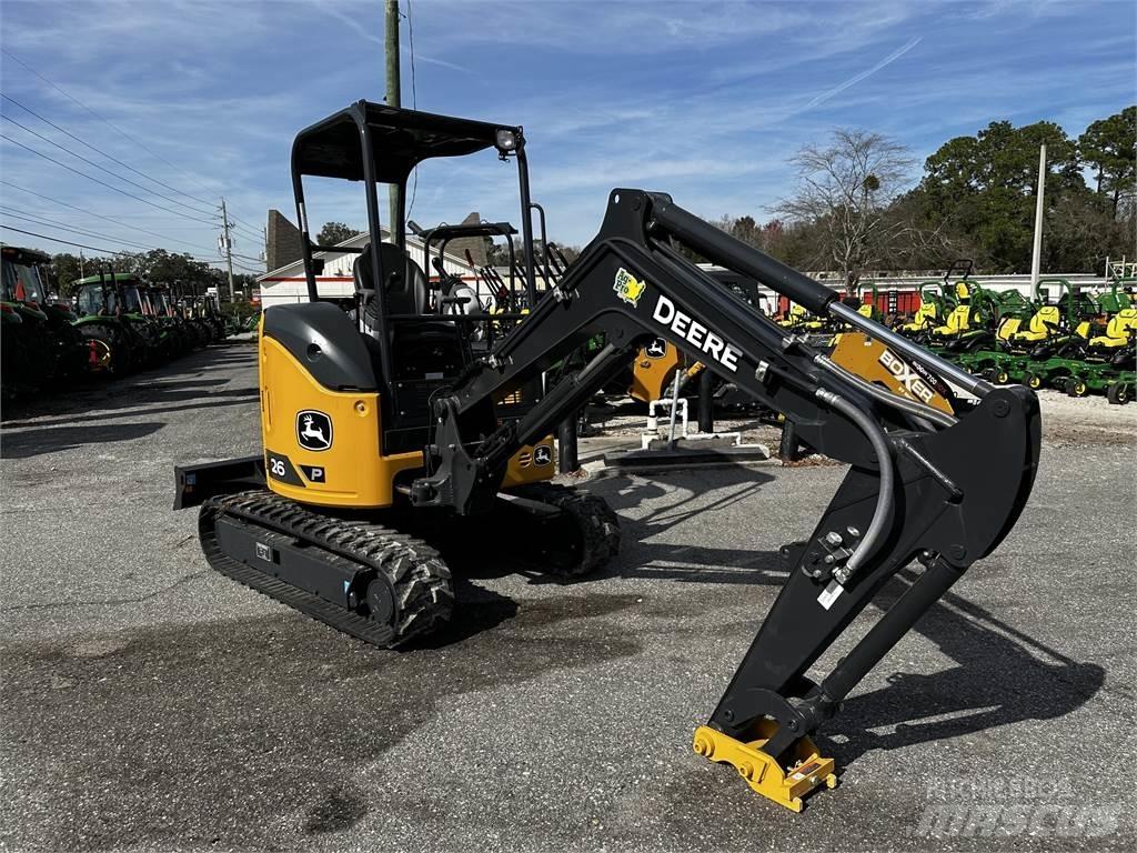 John Deere 26 P Minikoparki