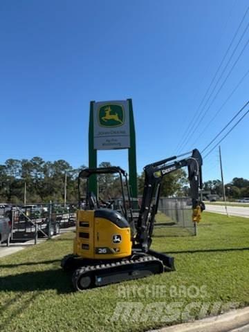 John Deere 26 P Minikoparki