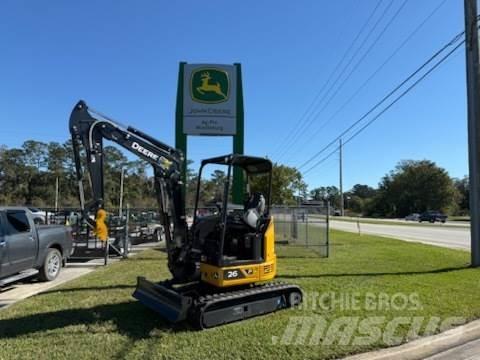 John Deere 26 P Minikoparki