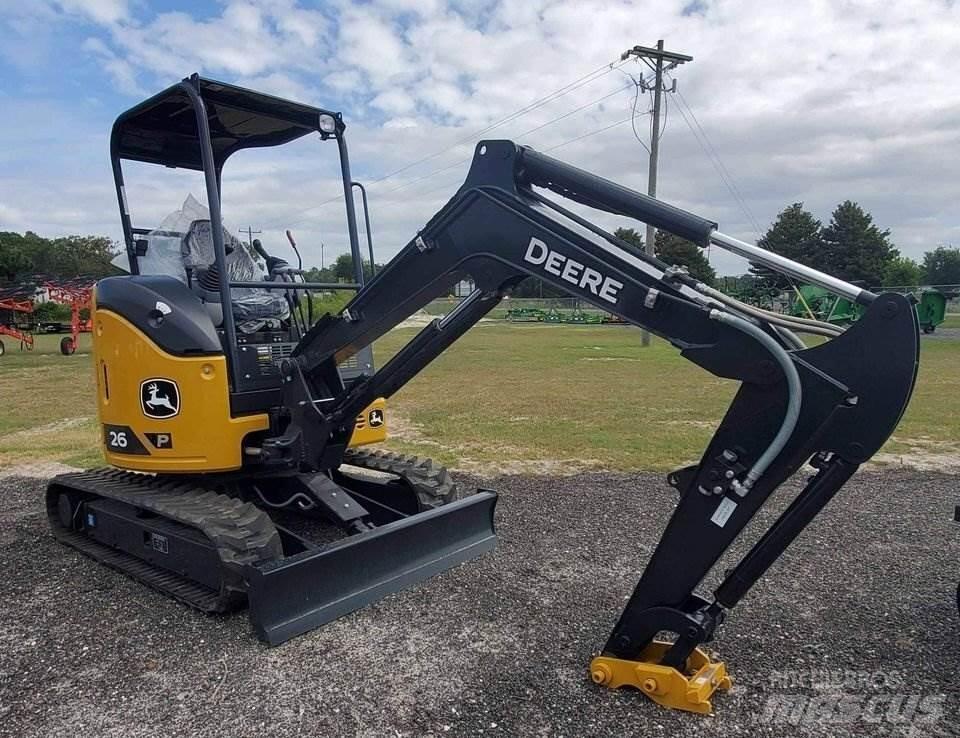 John Deere 26 P Minikoparki