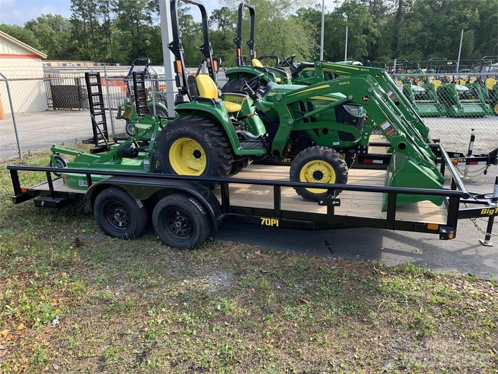 John Deere 3038E Mikrociągniki