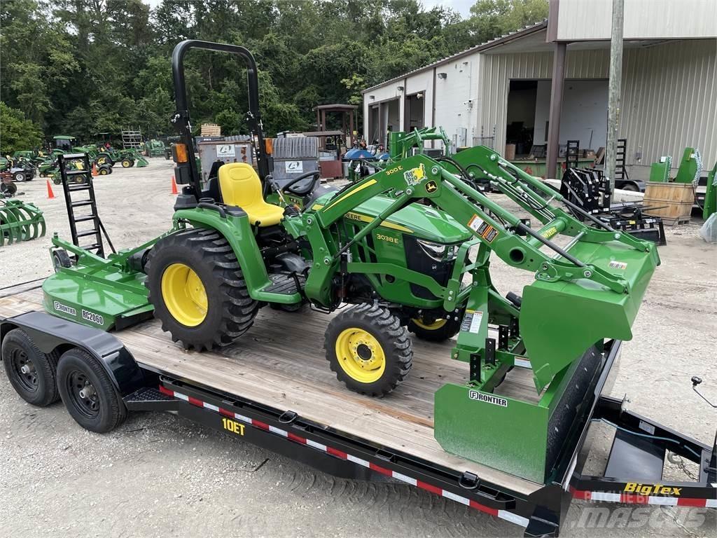 John Deere 3038E Mikrociągniki