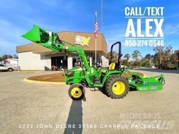 John Deere 3038E Mikrociągniki