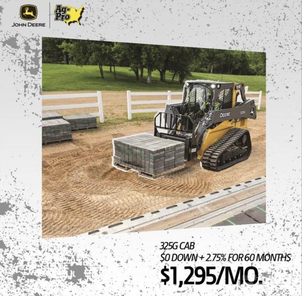 John Deere 325G Miniładowarki