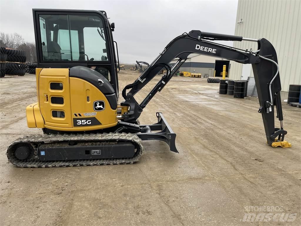 John Deere 35G Minikoparki